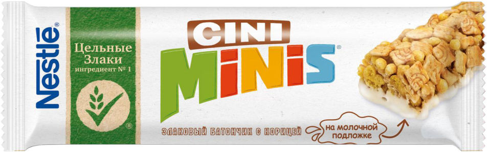 Батончик Nestle Cini Minis злаковый с корицей 25г