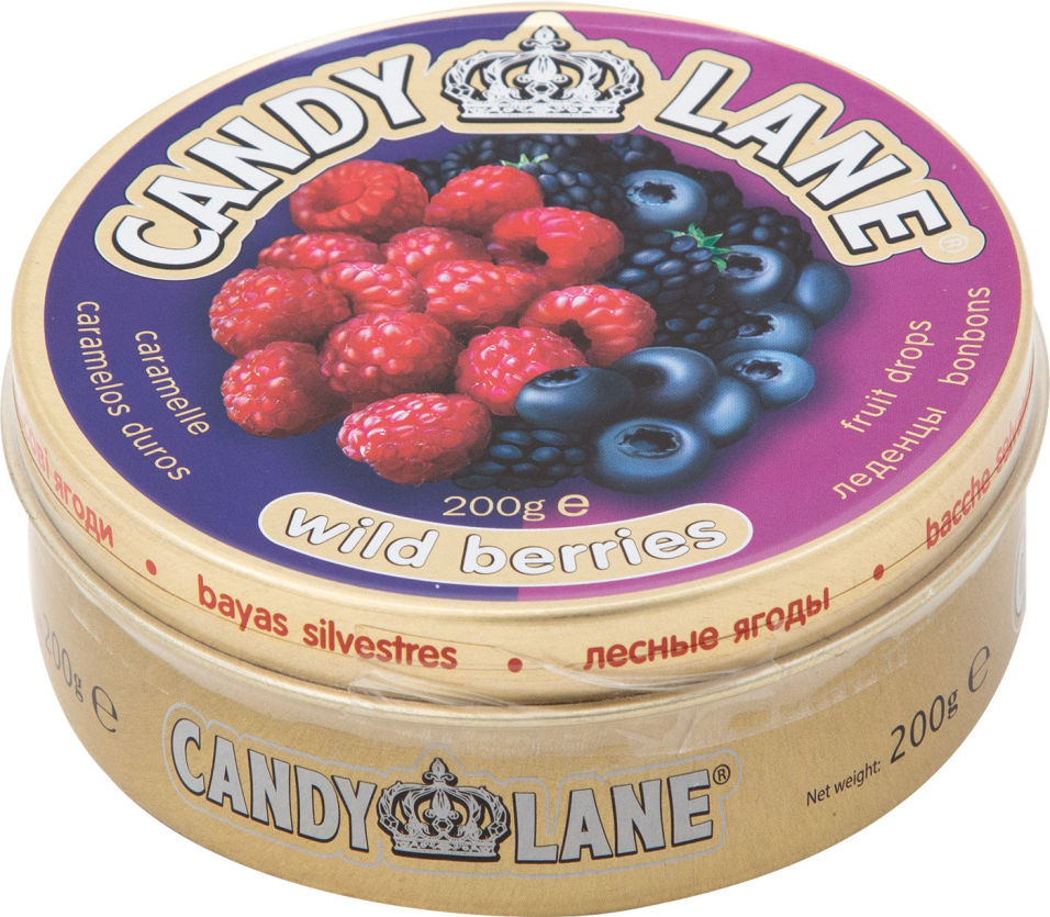 Леденцы Candy Lane 200г в ассортименте