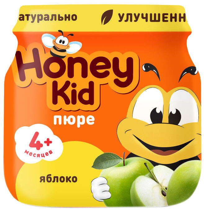 Пюре Honey Kid Яблоко 80г