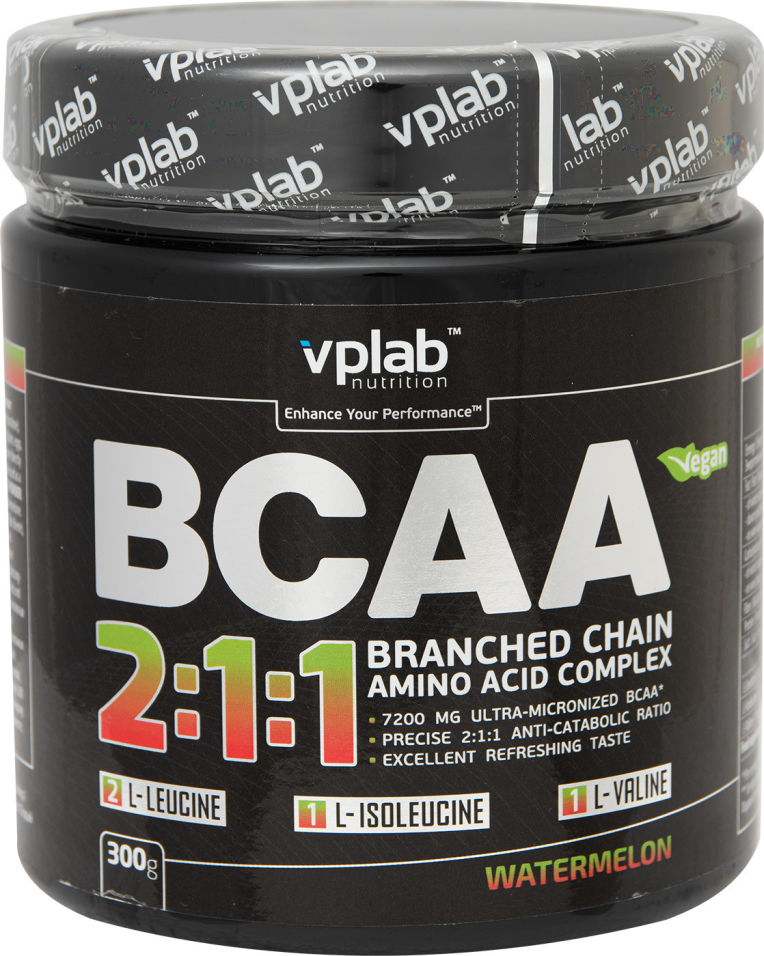 Аминокислоты Vplab BCAA 2:1:1 Арбуз 300г