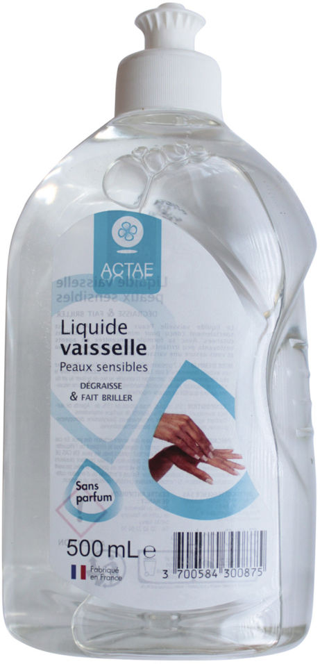 Чистящее средство Actae Для мытья посуды для чувствительной кожи 500мл