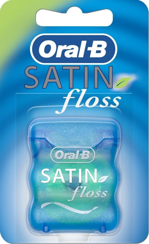 Зубная нить Oral-B SatinFloss мятная 25м