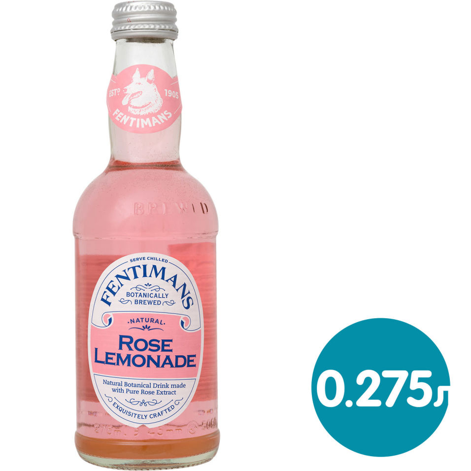 Напиток Fentimans Rose Lemonade 275мл
