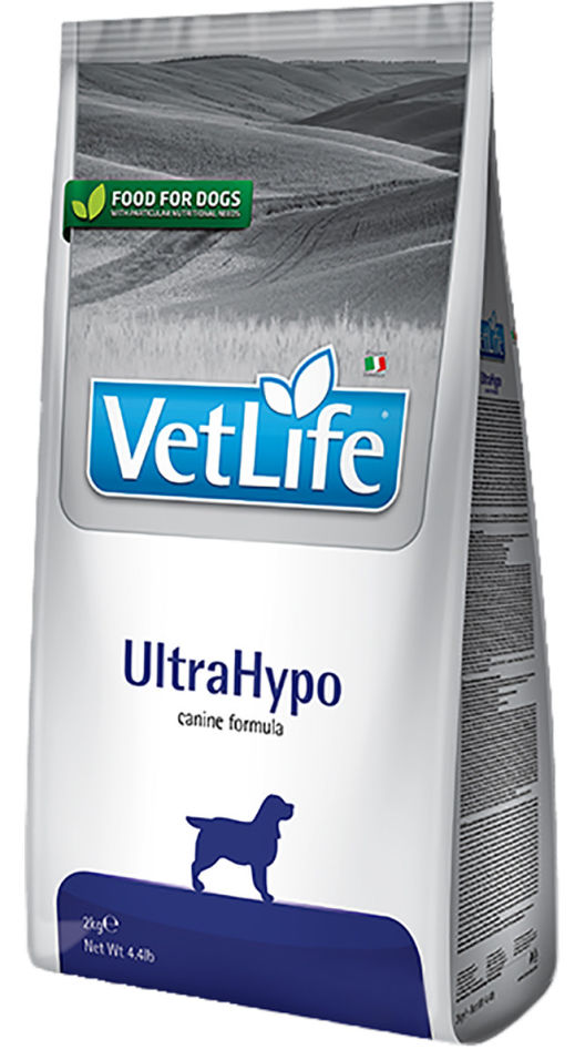 Корм для собак Farmina Vet Life UltraHypo при пищевых аллергиях 2кг