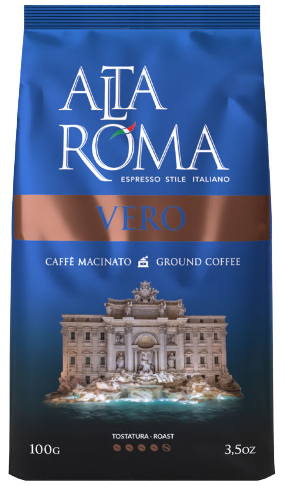 Кофе молотый Alta Roma Vero 100г