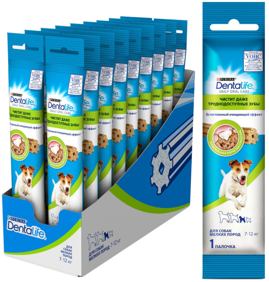 Лакомство для собак DentaLife для мелких пород для здоровья полости рта 16.4г (упаковка 3 шт.)