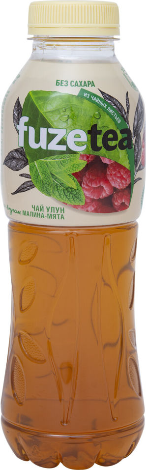 Чай зеленый Fuzetea Улун Малина-мята 500мл (упаковка 12 шт.)