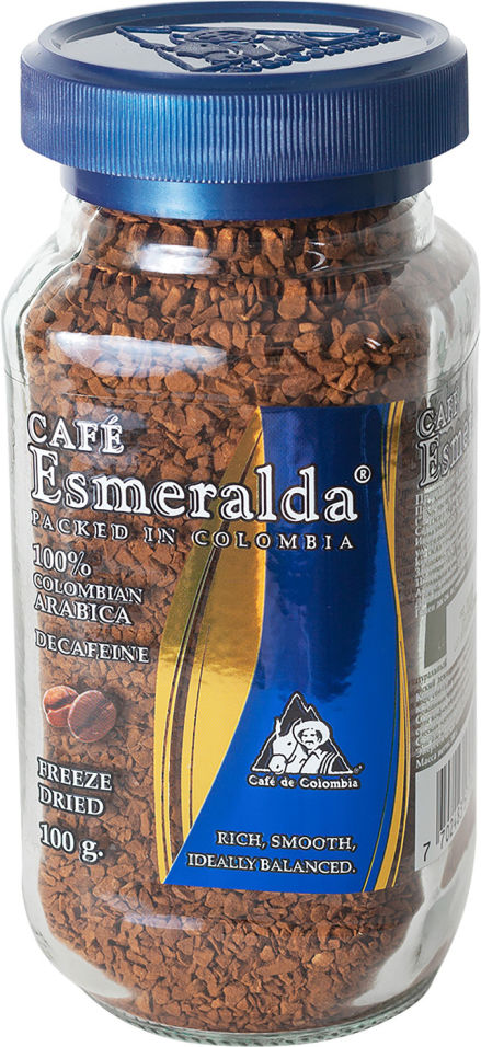 Кофе Esmeralda Сублимированный без кофеина 100г