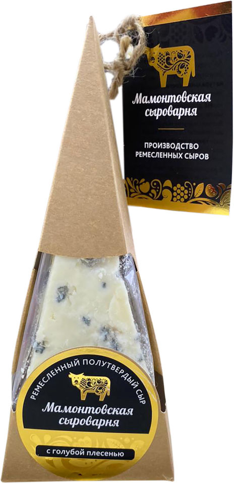 Сыр Мамонтоваская Сыроварня С голубой плесенью 45% 150г