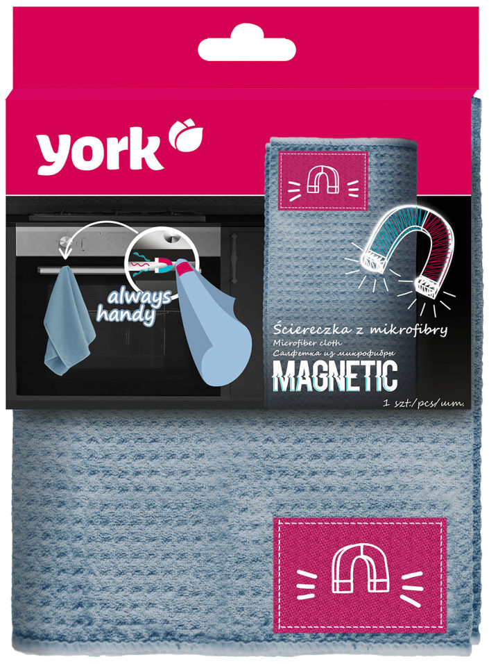 Салфетка York Magnetic с магнитом 40*50см
