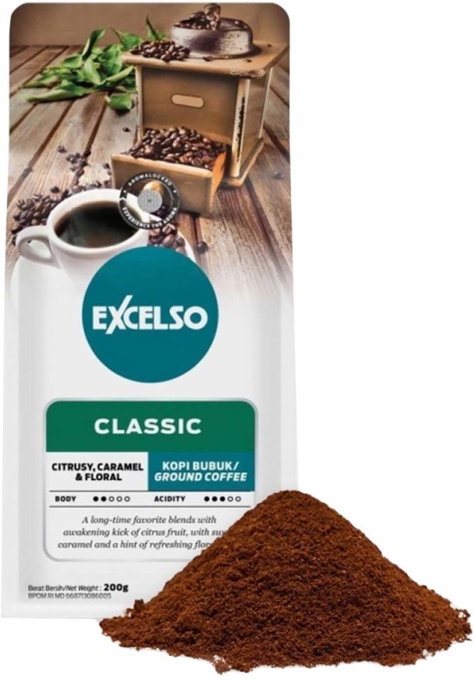Кофе молотый Excelso Arabica Classic 200г