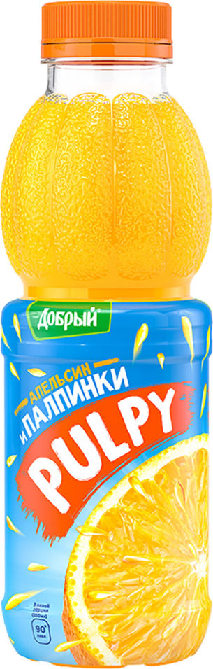 Напиток сокосодержащий Добрый Палпи Апельсин 450мл