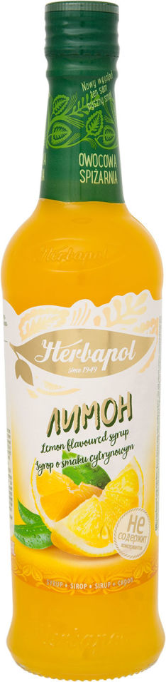 Сироп Herbapol со вкусом лимона 420мл