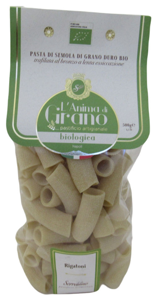 Макаронные изделия L'Anima di Grano Ригатони 500г