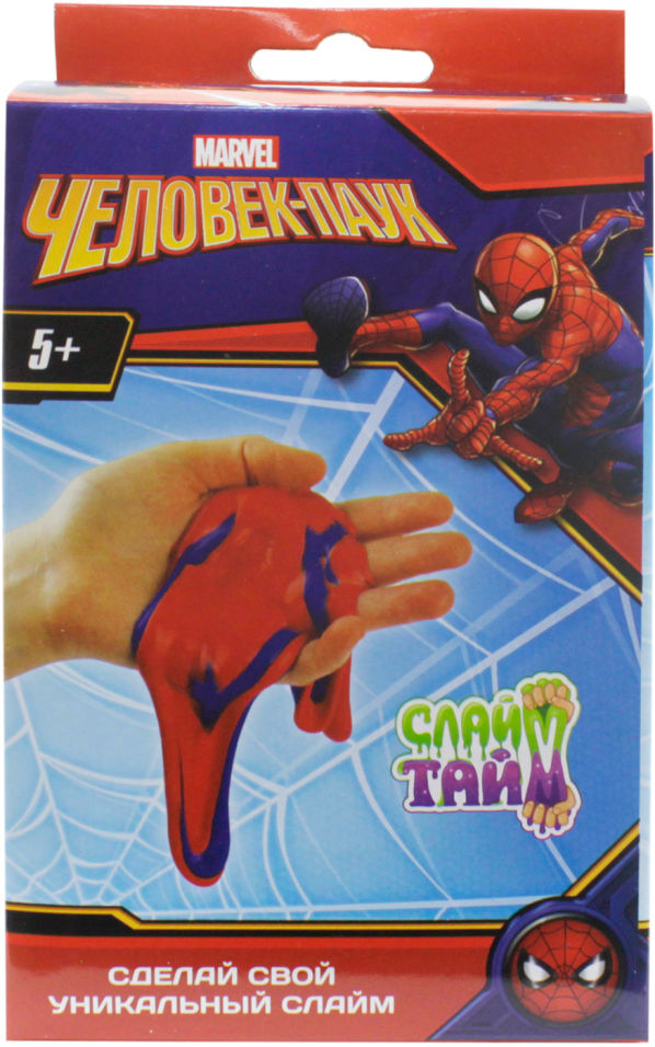 Игровой набор 1Toy Слайм тайм Человек паук