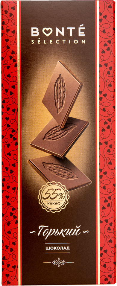 Шоколад Bonte Sweets Горький 55% 90г