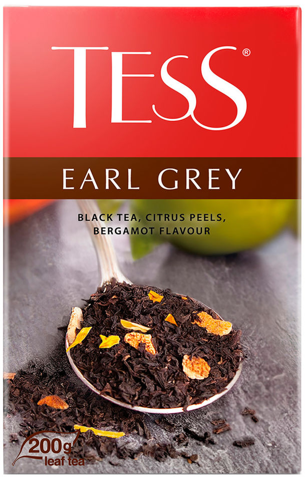 Чай Tess Earl Grey черный 200г