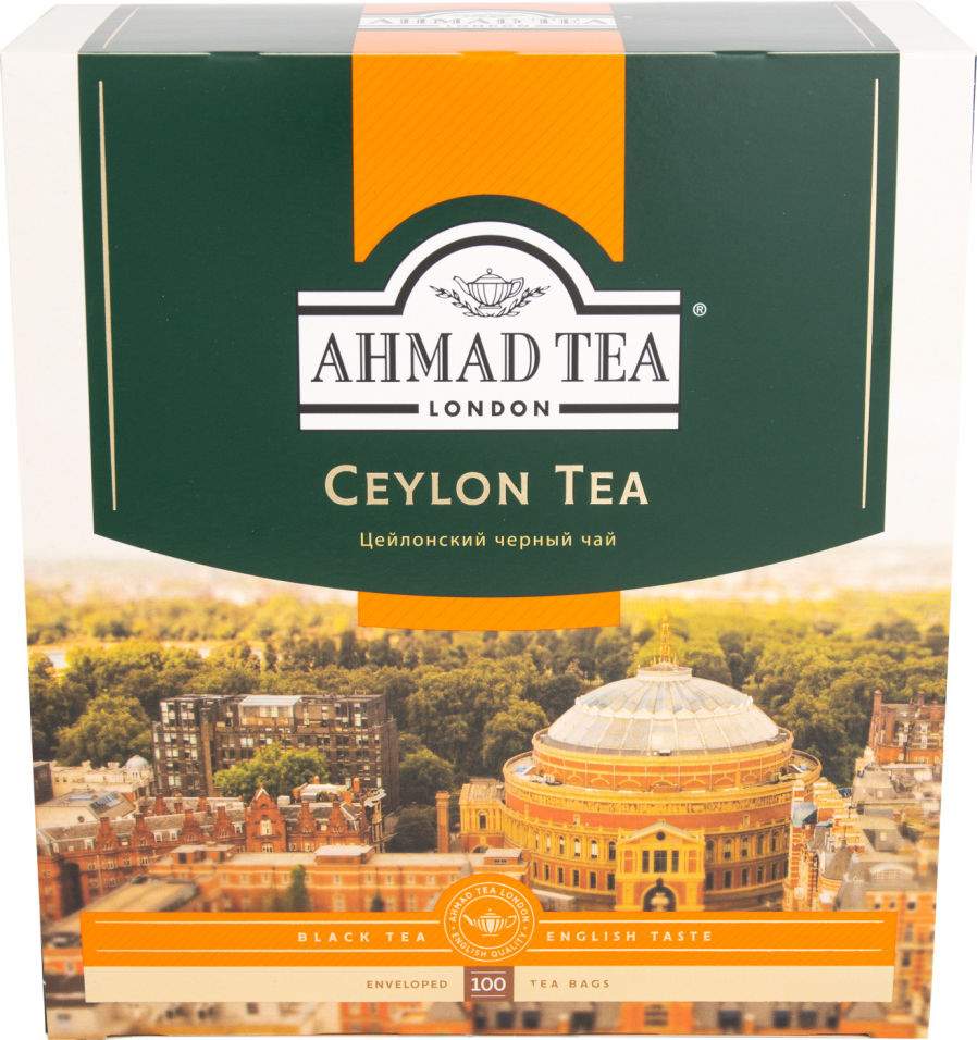 Чай черный Ahmad Tea Ceylon Tea 100 пак