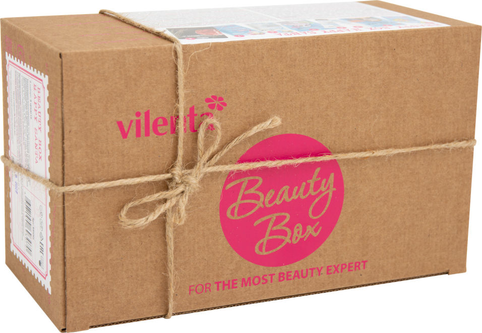 Подарочный набор по уходу за лицом и телом Vilenta Beauty Box Happy Santa