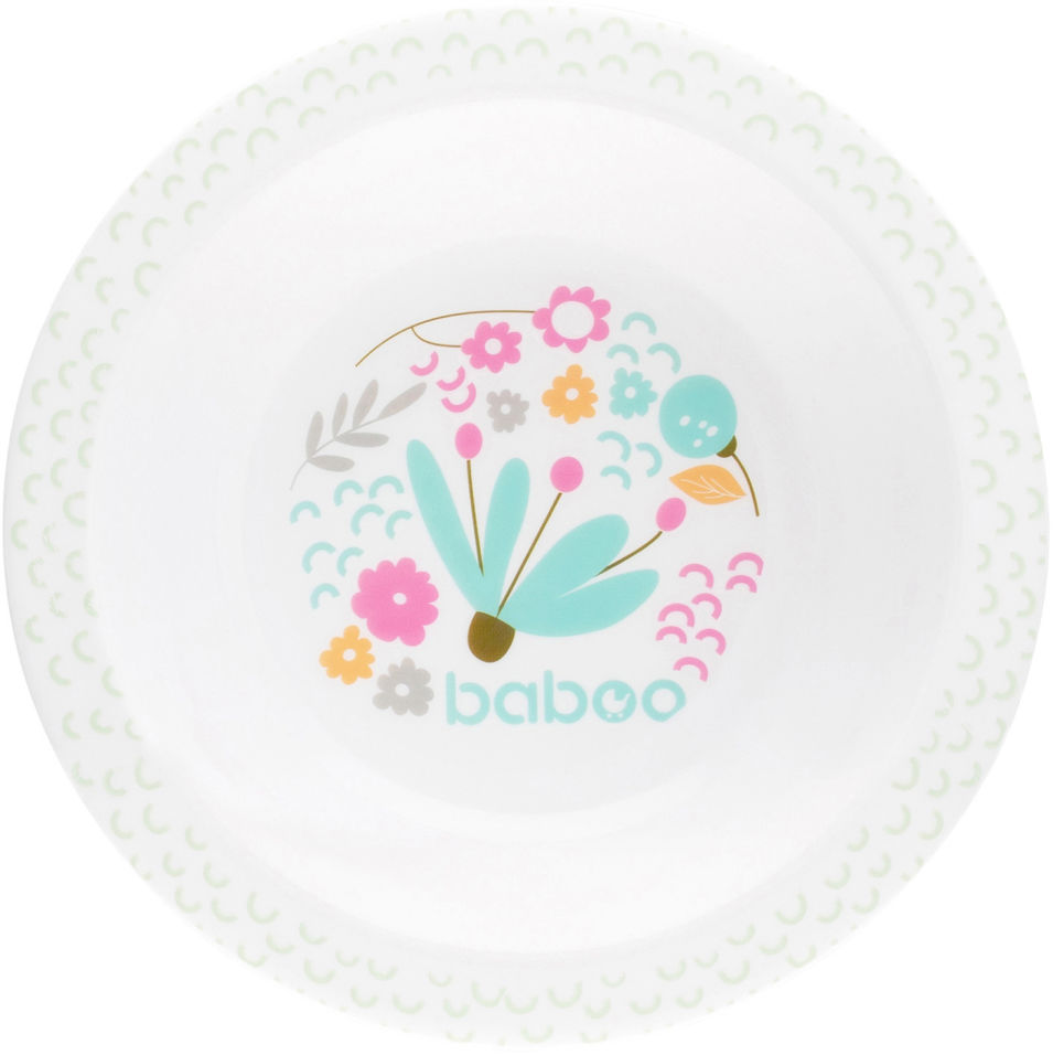 Тарелка глубокая Baboo Flora 6+