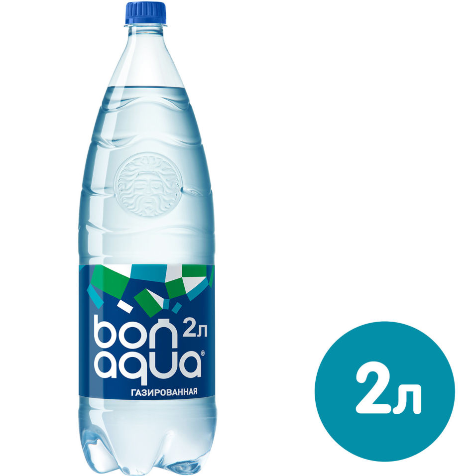 Вода Bonaqua питьевая негазированная 2л
