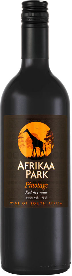 Отзывы о Вине Afrikaa Park Pinotage красном сухом 14% 0.75л Отзывы о Вине Afrikaa Park Pinotage красном сухом 14% 0.75л