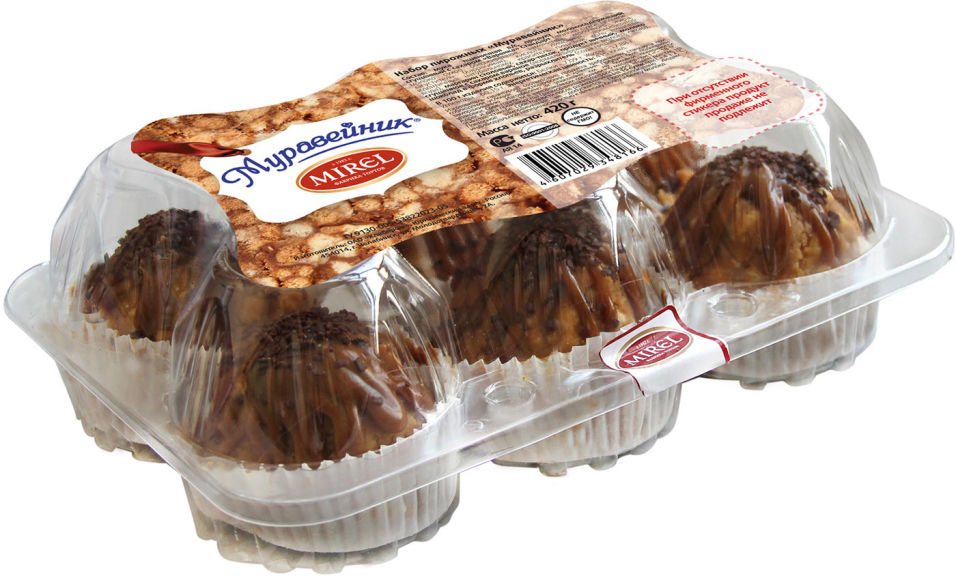 Пирожное Mirel Муравейник 420г