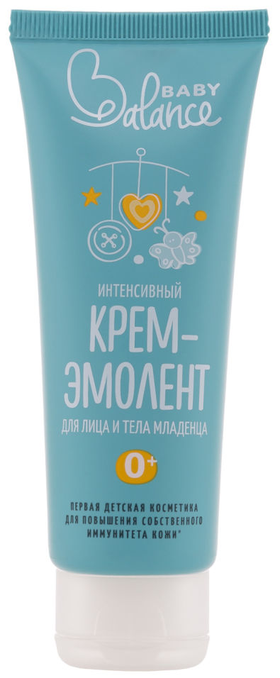 Крем-эмолент Baby Balance для лица и тела младенца 75мл