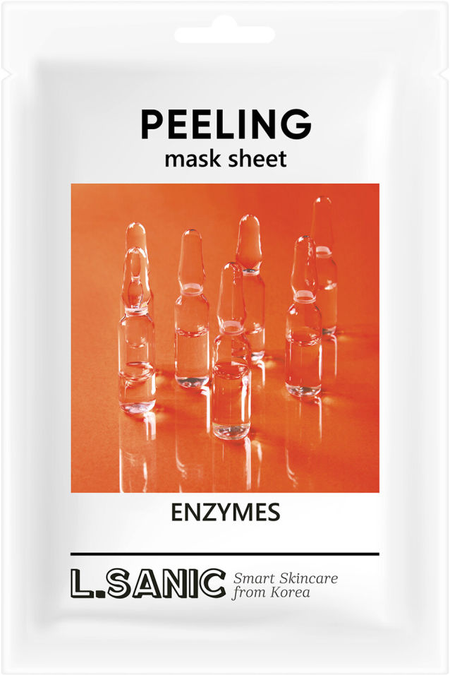 Маска для лица LSanic Peeling Обновляющая с энзимами 25мл