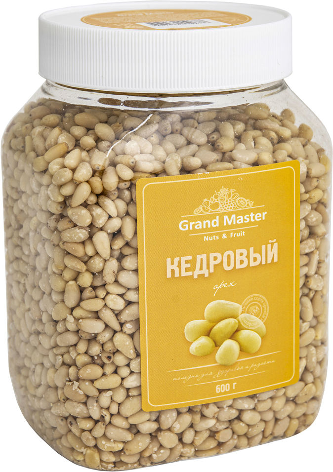 Орехи Grand Master Кедровые 600г