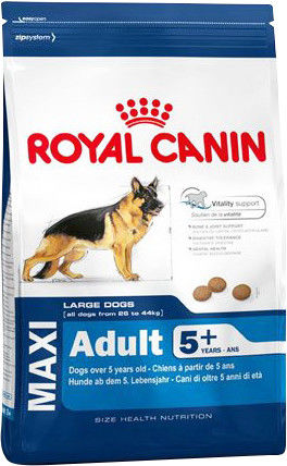 Сухой корм для собак Royal Canin Adult Maxi 5+ Птица 15кг Сухой корм для собак Royal Canin Adult Maxi 5+ Птица 15кг