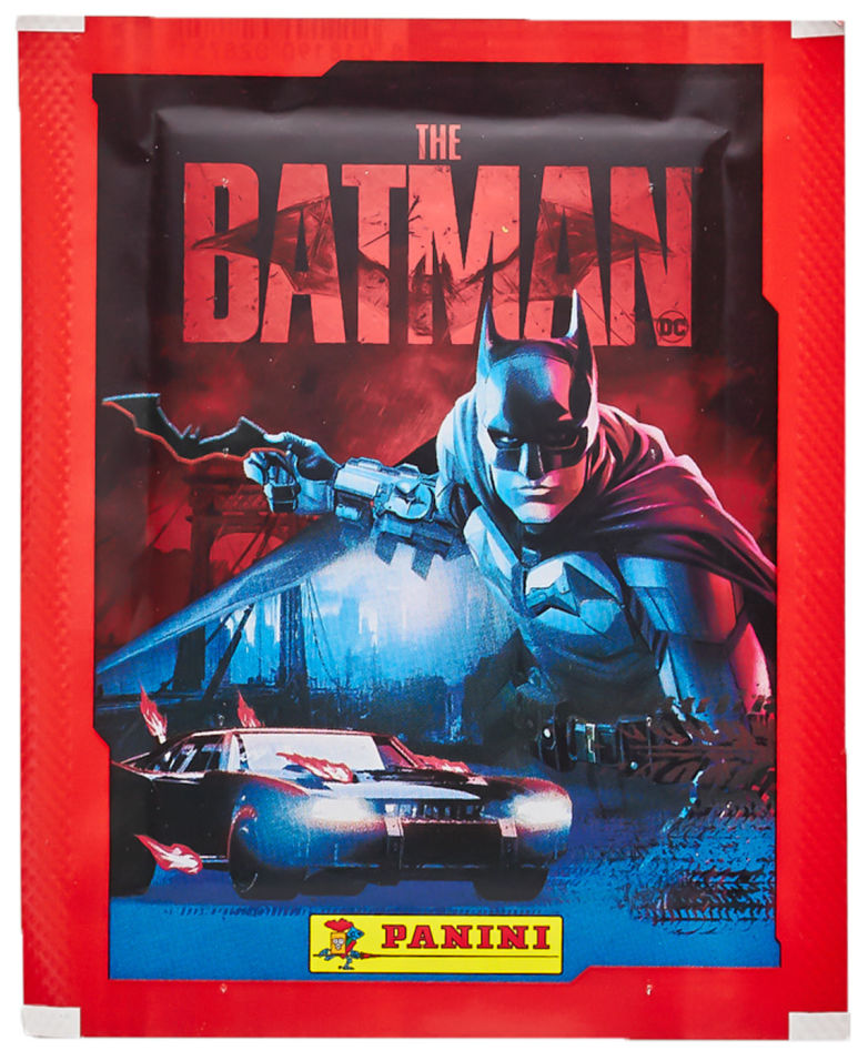 Набор наклеек Panini Бэтмэн 2022 6 пакетиков