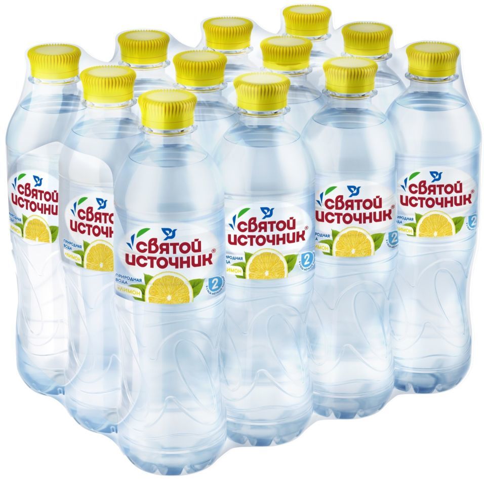 Лимонная вода Святой источник 1.5 л