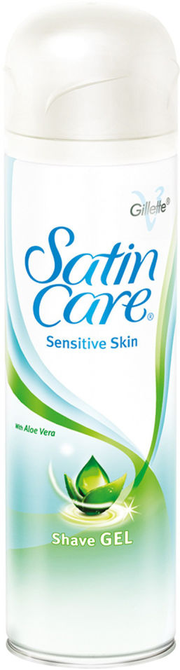 Гель для бритья Gillette Satin Care Sensitive Skin 200мл 259₽