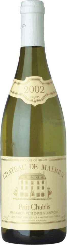 Отзывы о Вине Chateau de Maligny Petit Chablis белом сухом 12.5% 0.75л Отзывы о Вине Chateau de Maligny Petit Chablis белом сухом 12.5% 0.75л
