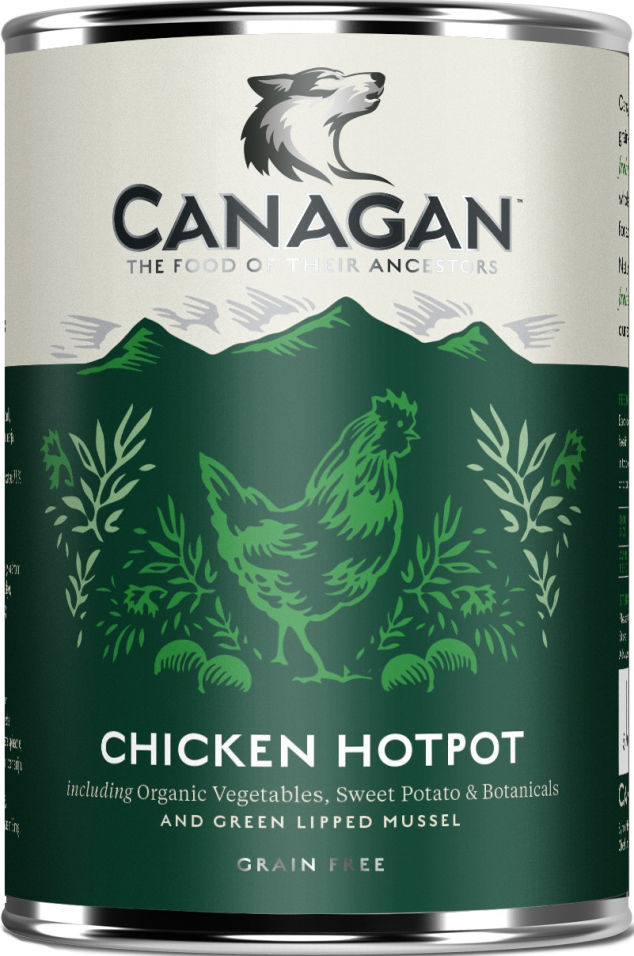 Корм для собак Canagan Полнорационный Куриное рагу 400г Корм для собак Canagan Полнорационный Куриное рагу 400г