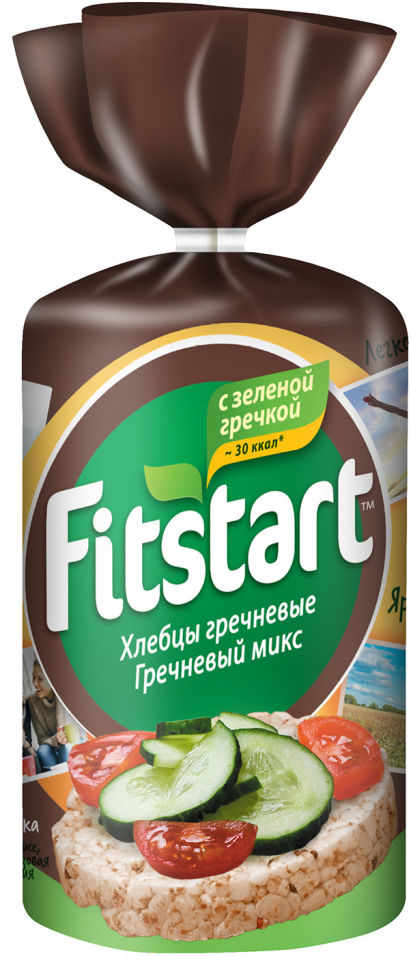 Хлебцы Fitstart Гречневый микс 90г