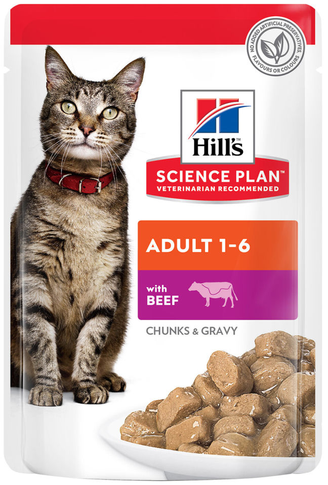 Корм для кошек Hills Science Plan Говядина 85г Корм для кошек Hills Science Plan Говядина 85г