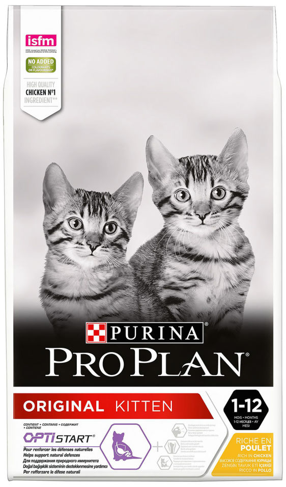 Отзывы о Сухом корме для котят Purina Pro Plan Original Kitten с курицей 10кг Отзывы о Сухом корме для котят Purina Pro Plan Original Kitten с курицей 10кг