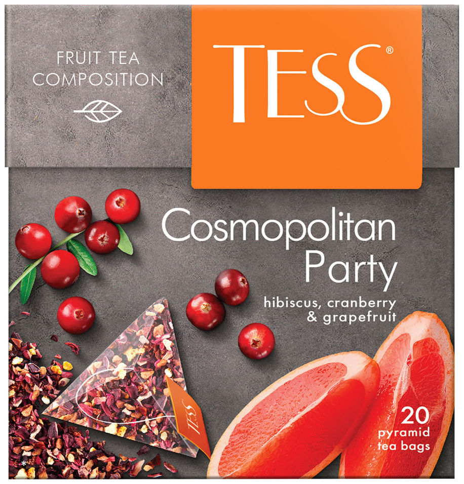 Чай фруктовый Tess Cosmopolitan Party 20*2г