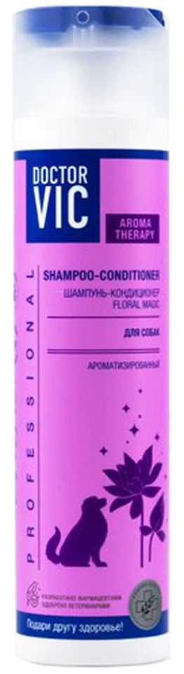 Шампунь-кондиционер для собак Doctor VIC Floral Magic для всех пород 250мл 237₽