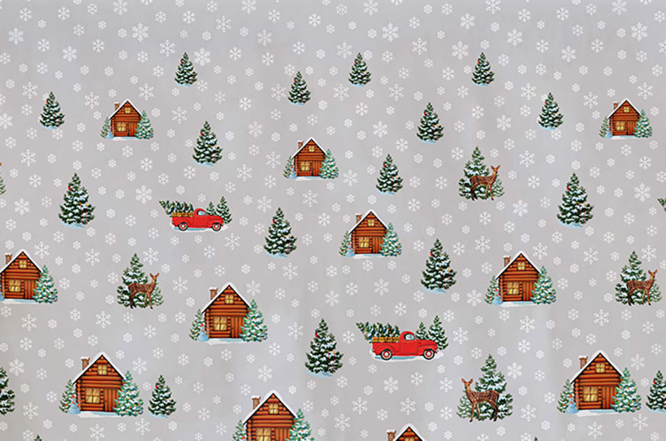 Скатерть Winterland Рождественский вечер 110*140см