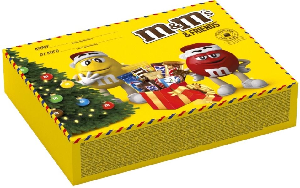 Подарочный набор M&M's Friends 256г