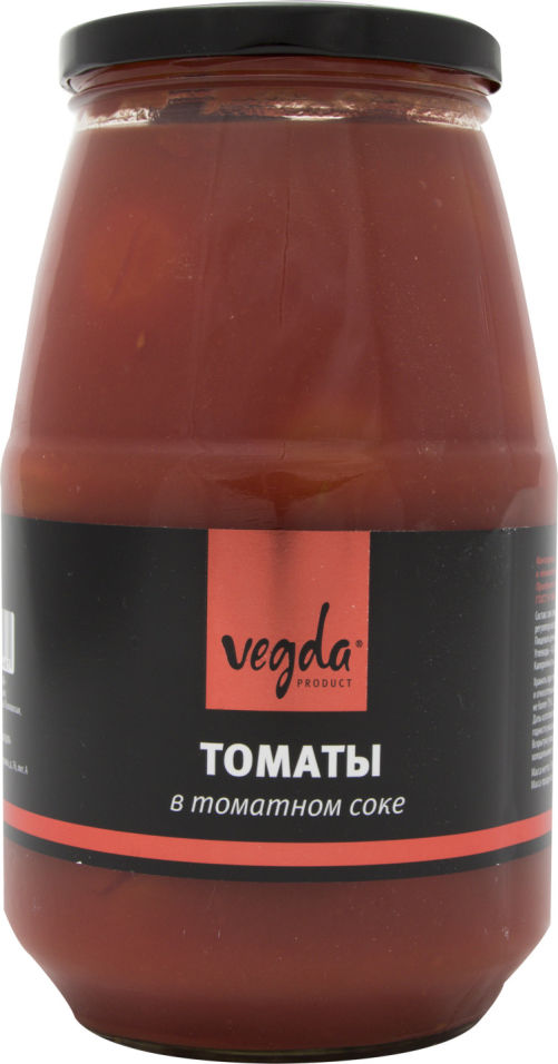 Томаты Vegda в томатном соке 1.5кг