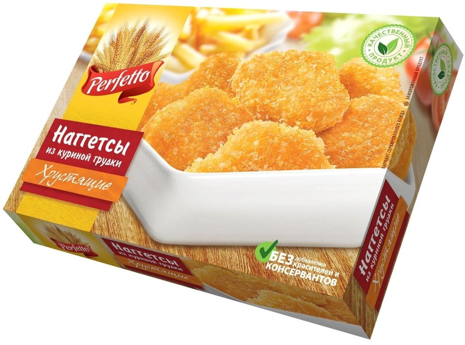 Отзывы о Наггетсы Perfetto Хрустящие из куриной грудки 260г Отзывы о Наггетсы Perfetto Хрустящие из куриной грудки 260г