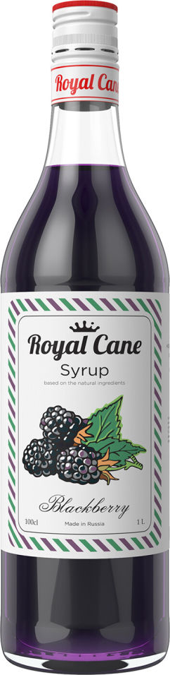 Сироп Royal Cane Ежевика 1л 294₽