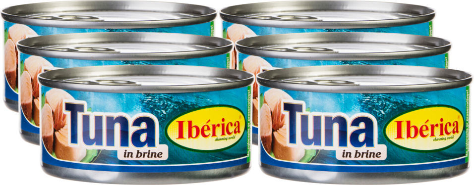 Тунец Iberica в собственном соку 160г (упаковка 3 шт.)