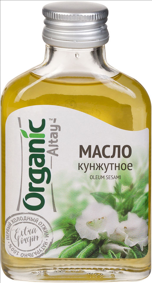 Масло кунжутное Organic Altay 100мл