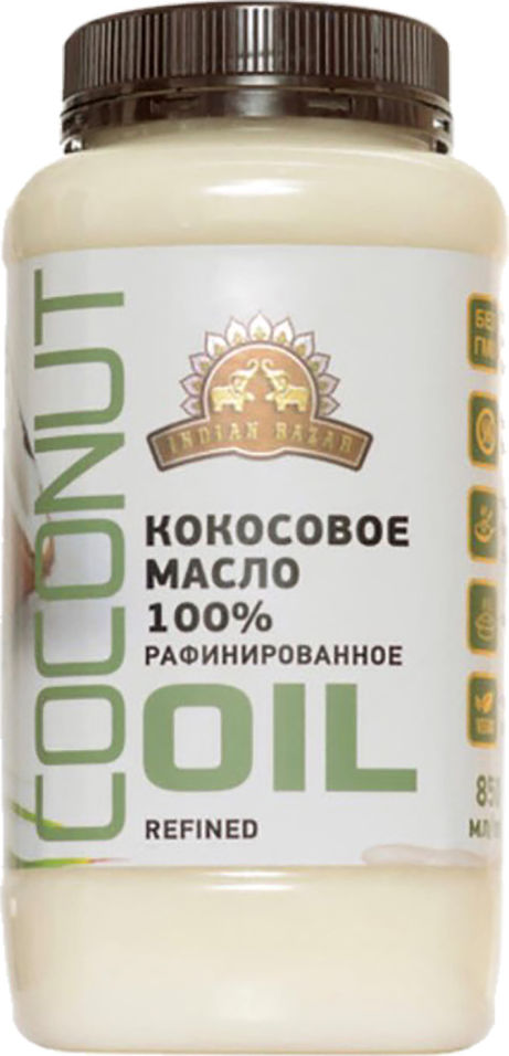 Масло Indian Bazar Кокосовое рафинированное 850мл