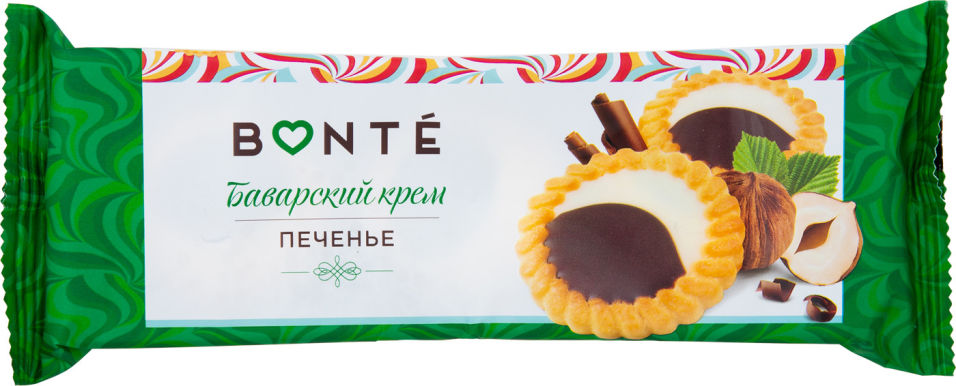 Печенье Bonte Баварский крем 100г